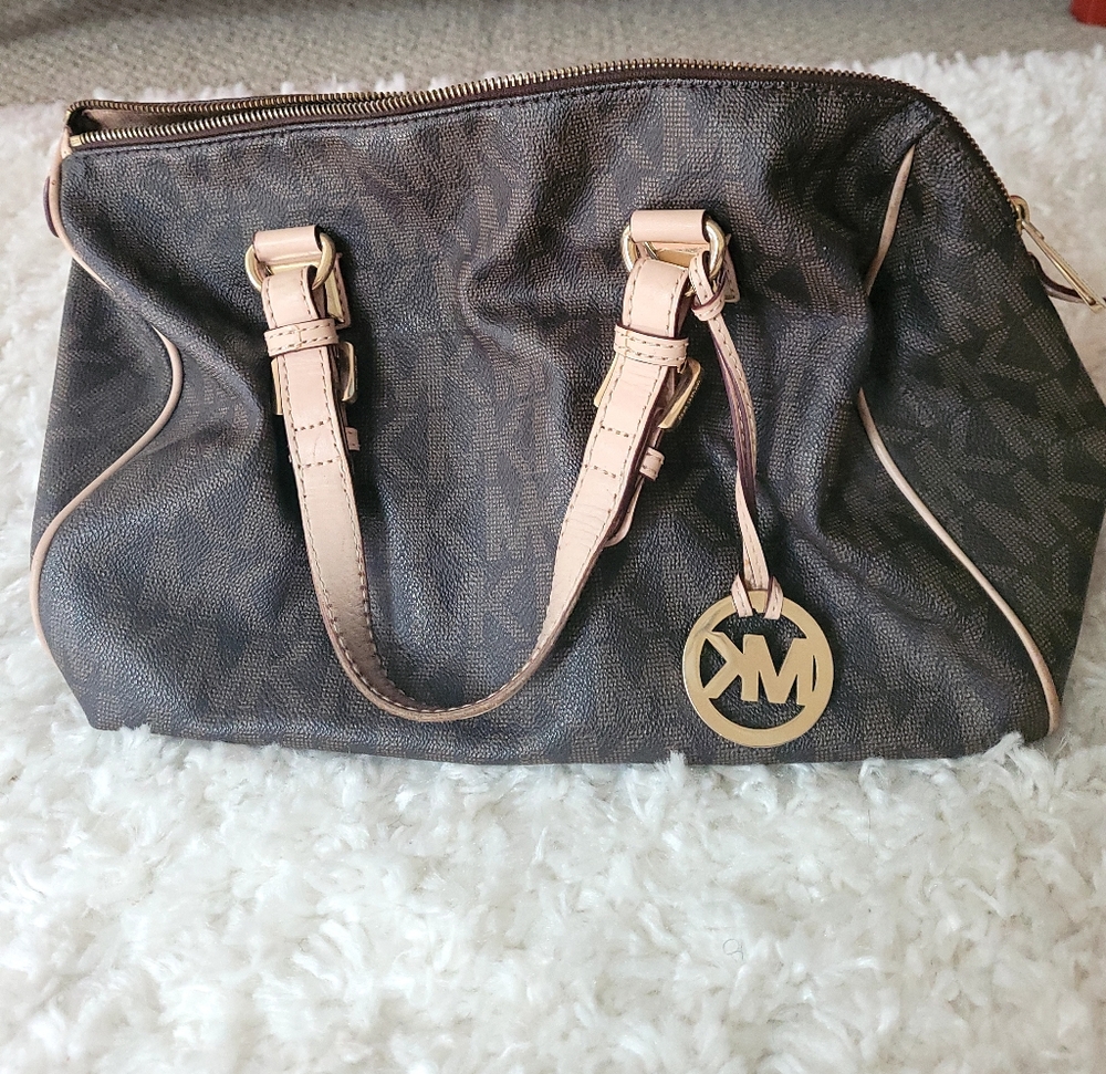 Michael Kors Brown Satchel Bag